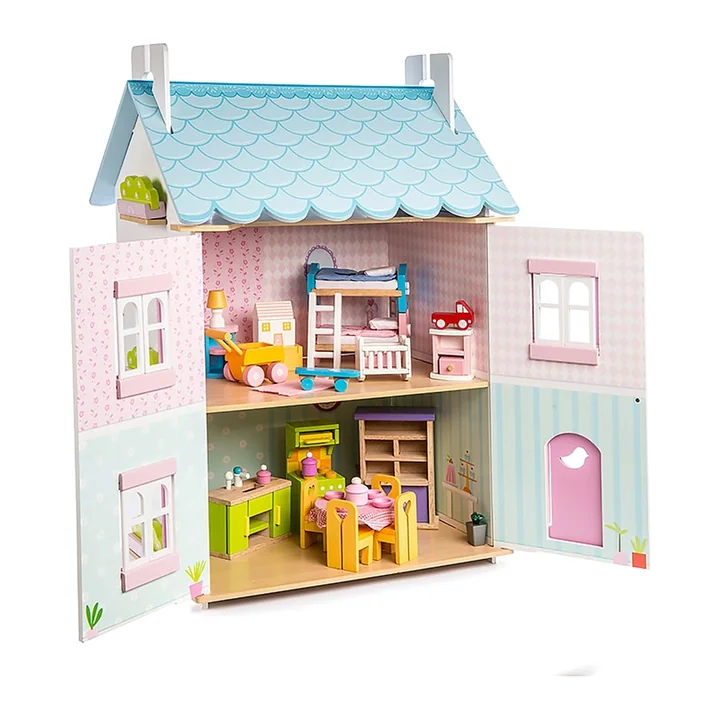 Кукольный домик с мебелью «Синяя птица» — Le Toy Van, арт. H138