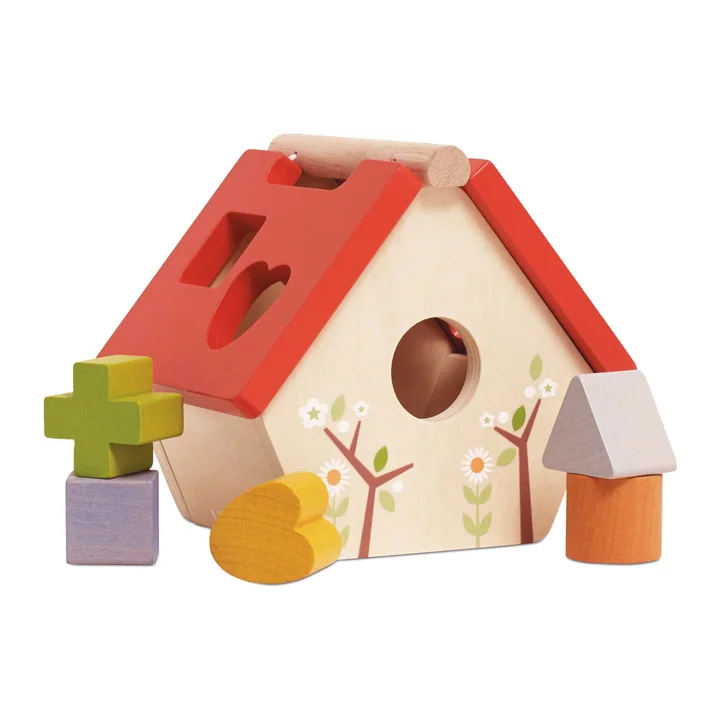 Сортер деревянный Домик для птички — Le Toy Van, арт. PL085