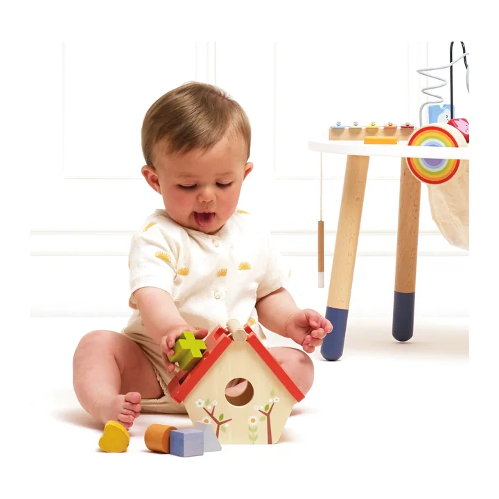 Сортер деревянный Домик для птички — Le Toy Van, арт. PL085