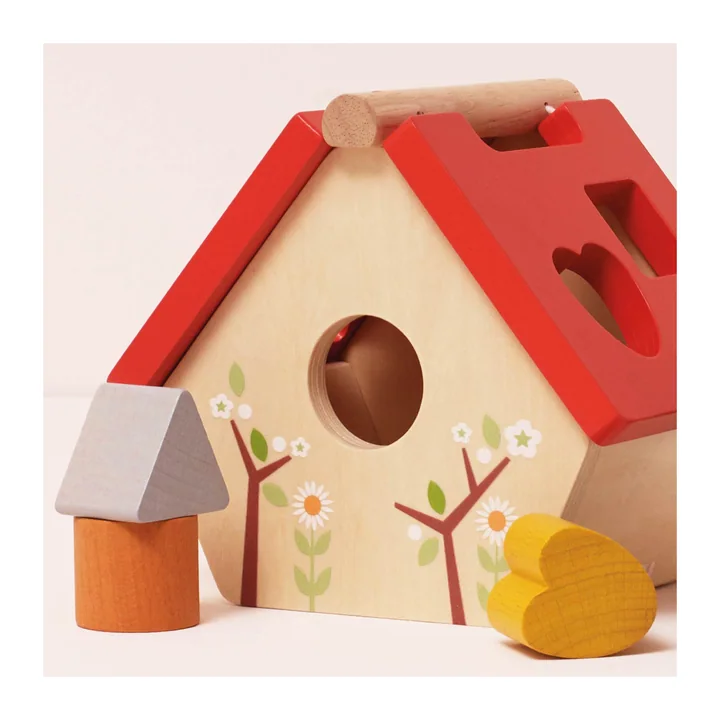 Сортер деревянный Домик для птички — Le Toy Van, арт. PL085
