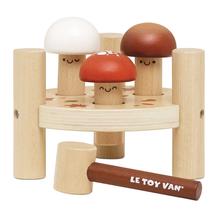 Игрушка стучалка Грибочки — Le Toy Van, арт. PL092