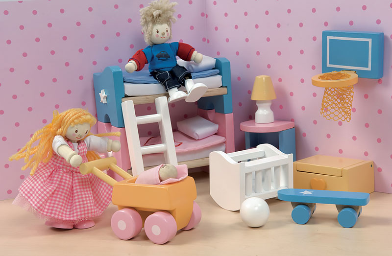 SunnyWoods Детская комната - набор кукольной мебели